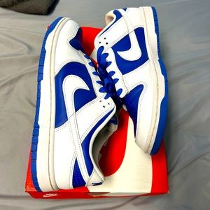 Nike Dunk Low Retro ‘Racer Blue White’
